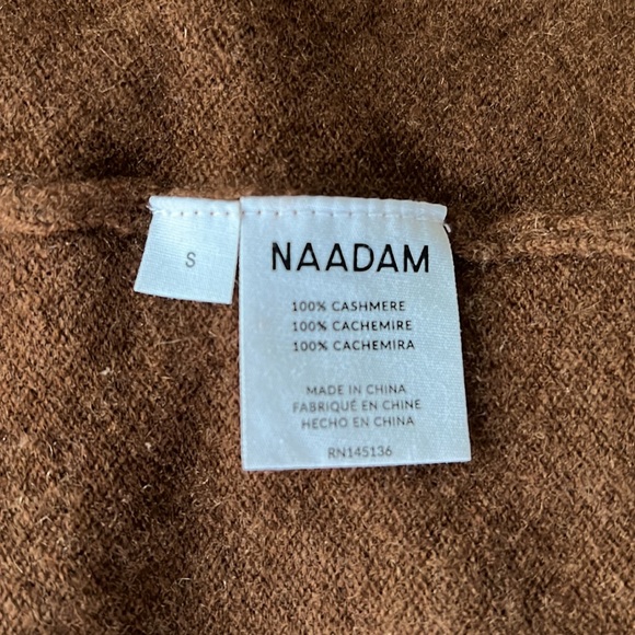 Naadam Cashmere Boyfriend Cardigan - Picture 2 of 3